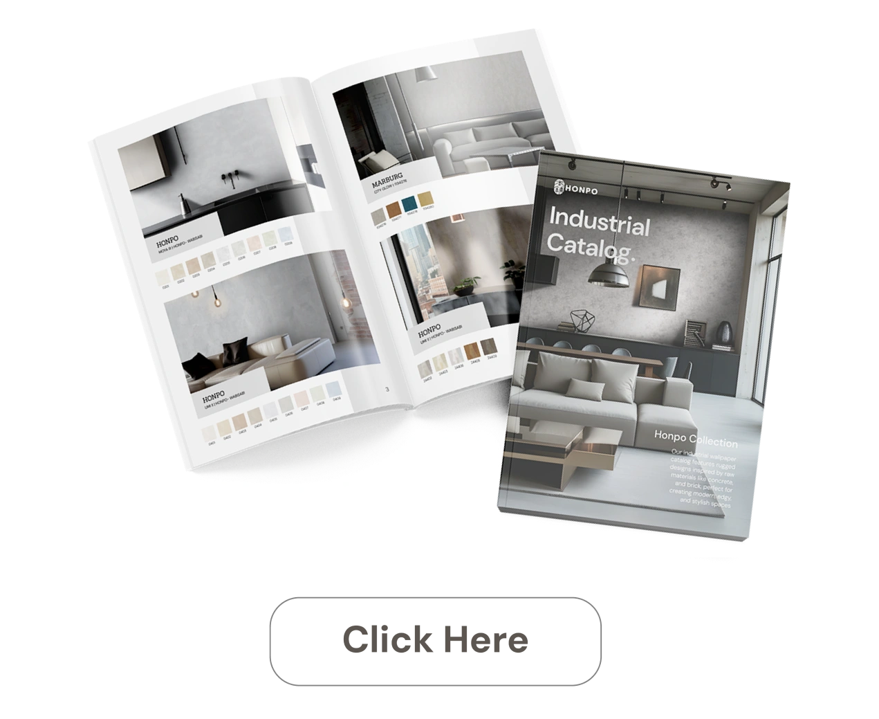 Industrial theme wallpaper catalog by Honpo